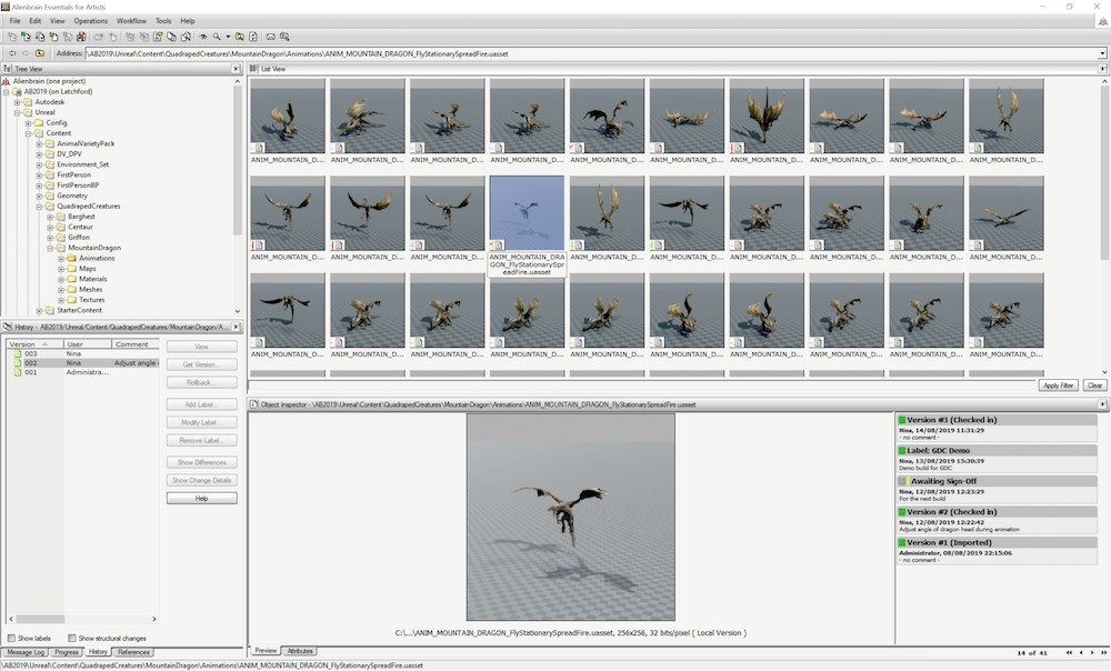 Contrôle de version pour Unreal